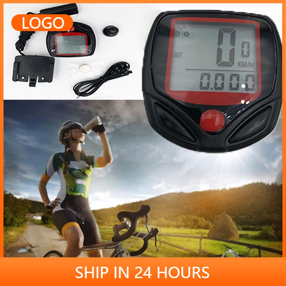 Waterproof Bicycle LCD Display Computer Speedometer