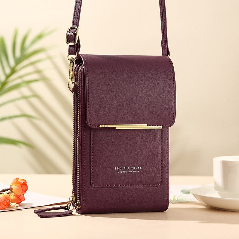 Vertical & Horizontal Mini Shoulder Cross body Leather Bag