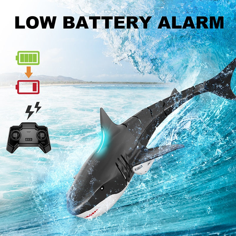 Sinovan Funny Shark Whale Spray Water Remote Control