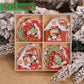 9/12 PCS  Christmas Wooden Pendants