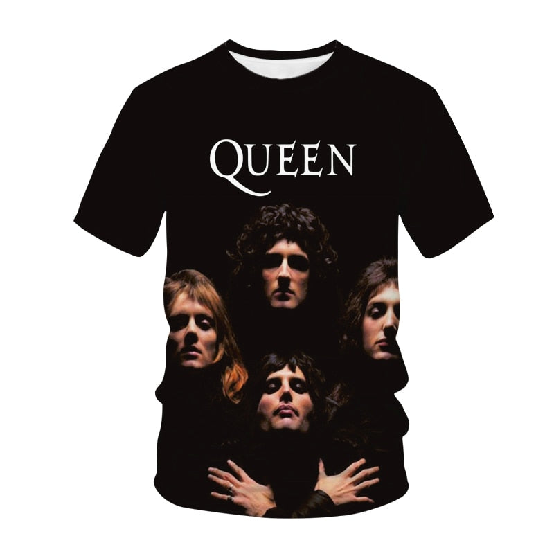 Queen 3D Rock T-Shirts