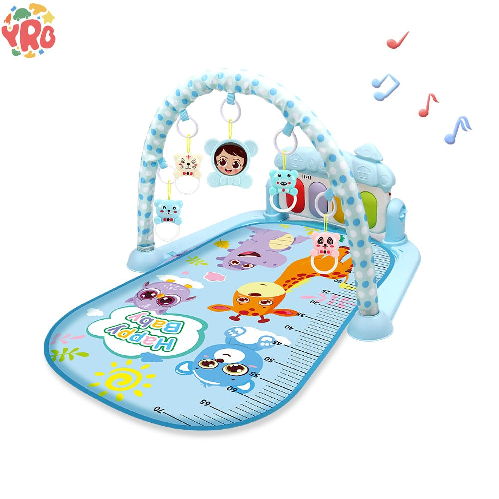 Baby Playmate Music Rack With Piano Keyboard Puzzle Carpet