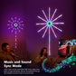 Remote Control Firework Lights LED Strip Music Sound  Sync Color Changing