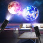 2 In 1 Galaxy Earth Moon Projection Lamp