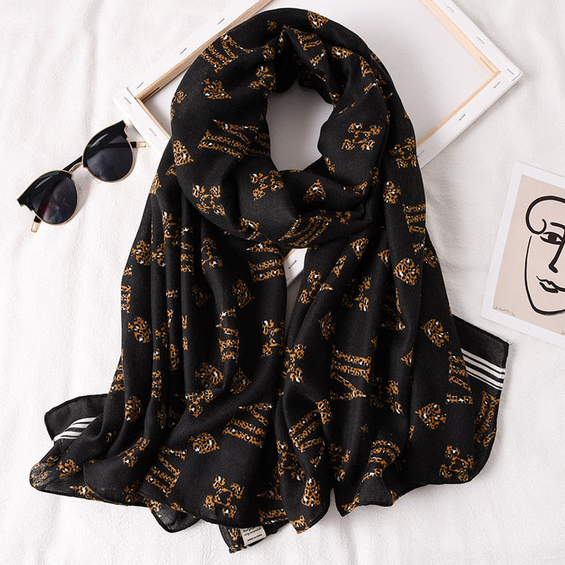 180*90cm New Design Fashion Print Scarf