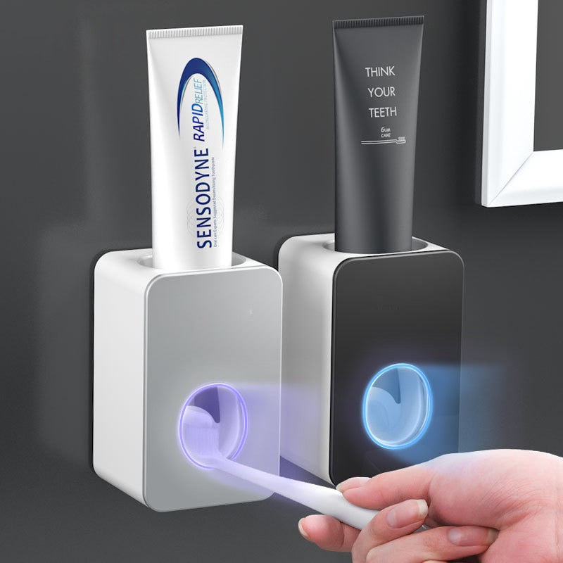 Wall-Mounted Automatic Toothpaste Squeezer