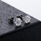 0.5-1 Carat D Color Moissanite Stud Earrings