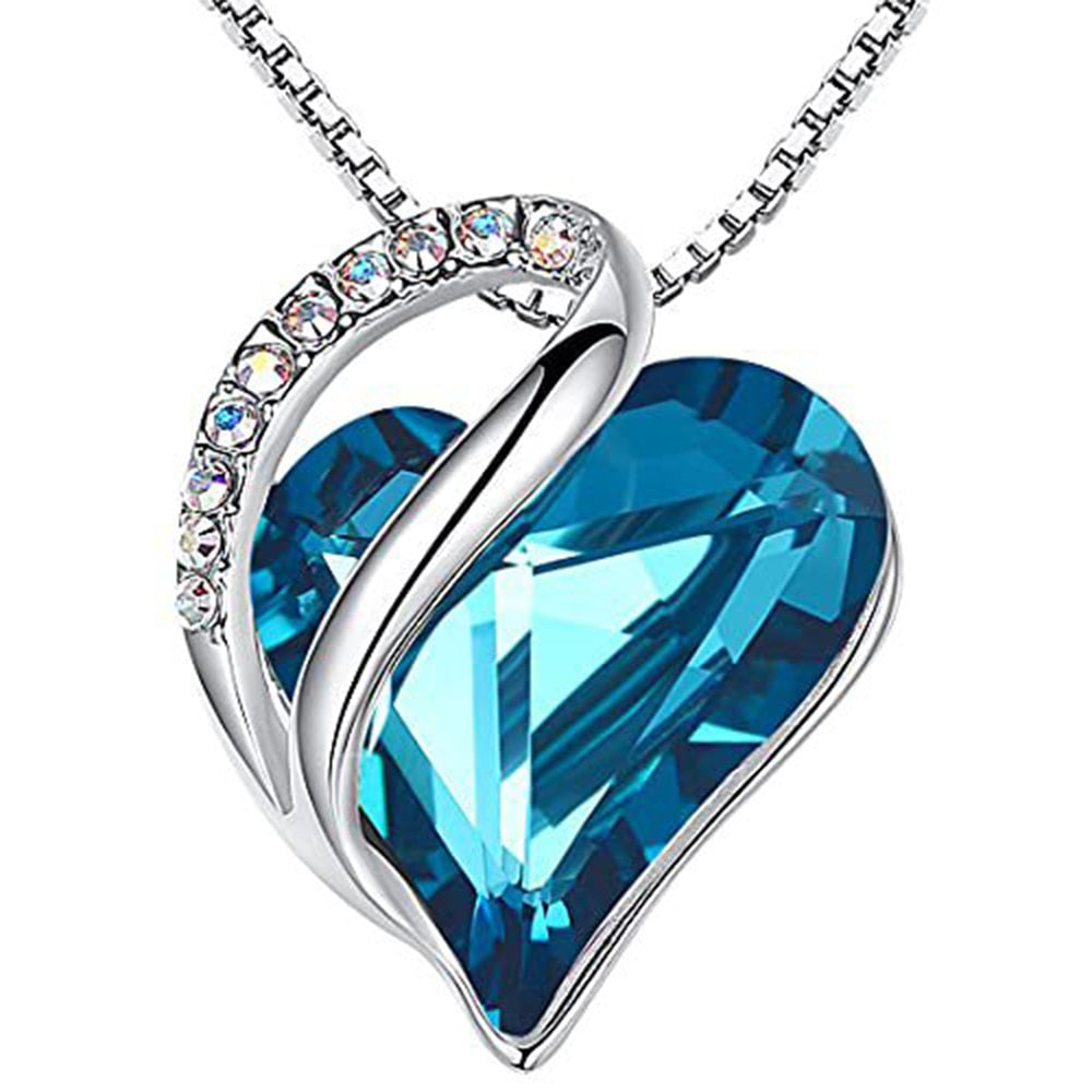 Gorgeous Ocean Heart Necklace