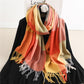 200*65cm Luxury Plaid Cashmere Long Pashmina Scarf