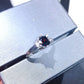 1 CT Black Moissanite, 925 Sterling silver, D VVS1 Ring, GRA