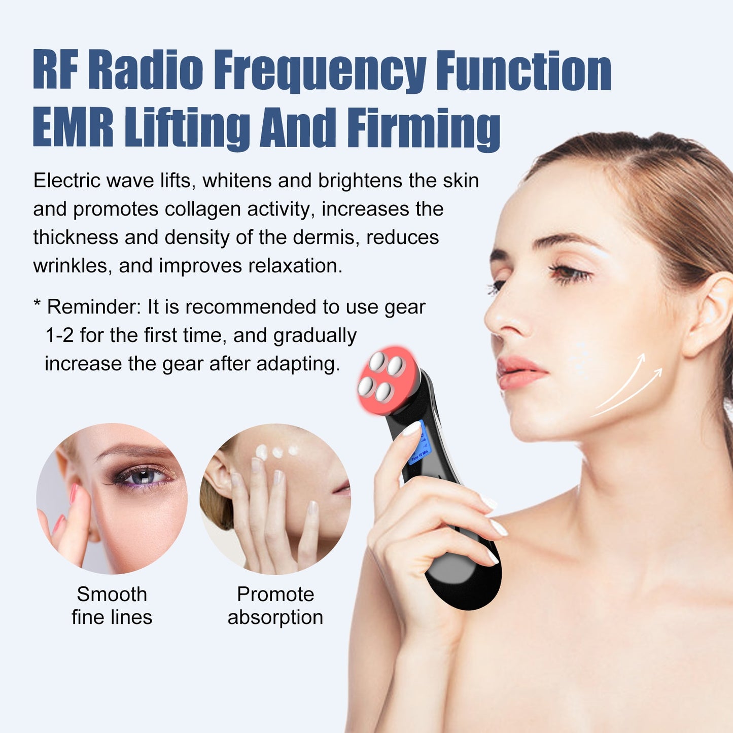 5 In 1 RF&EMS Radio Frequency Face Beauty Device