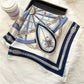 70*70cm 2022 Luxury Square Satin Scarf