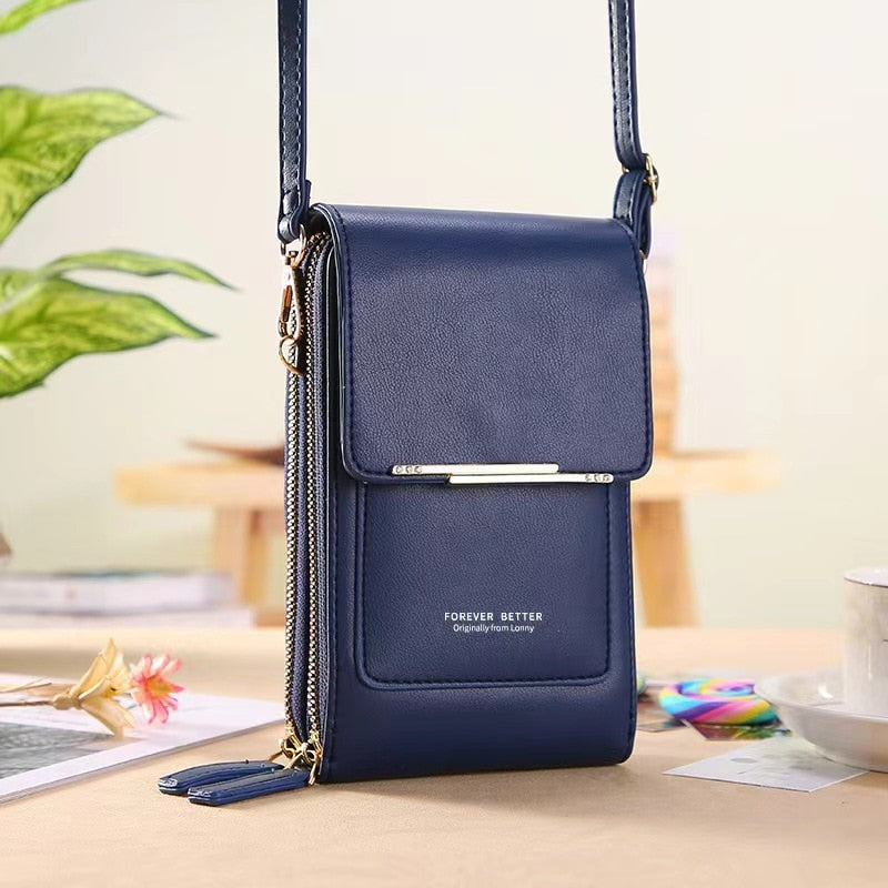 Vertical & Horizontal Mini Shoulder Cross body Leather Bag