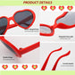 Watch The Lights Change To Heart Shape Shades Glasses