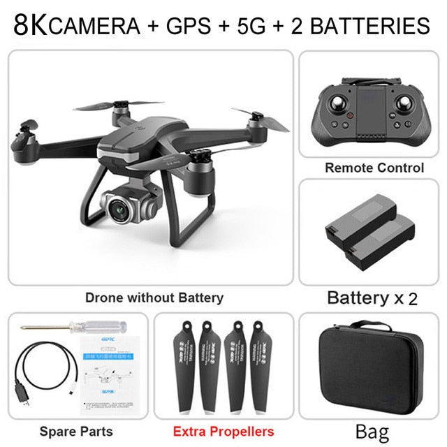 Professional GPS Camera 8K HD 5G FPV WIFI Drone