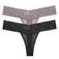 2 PCS/Set Lace Thongs