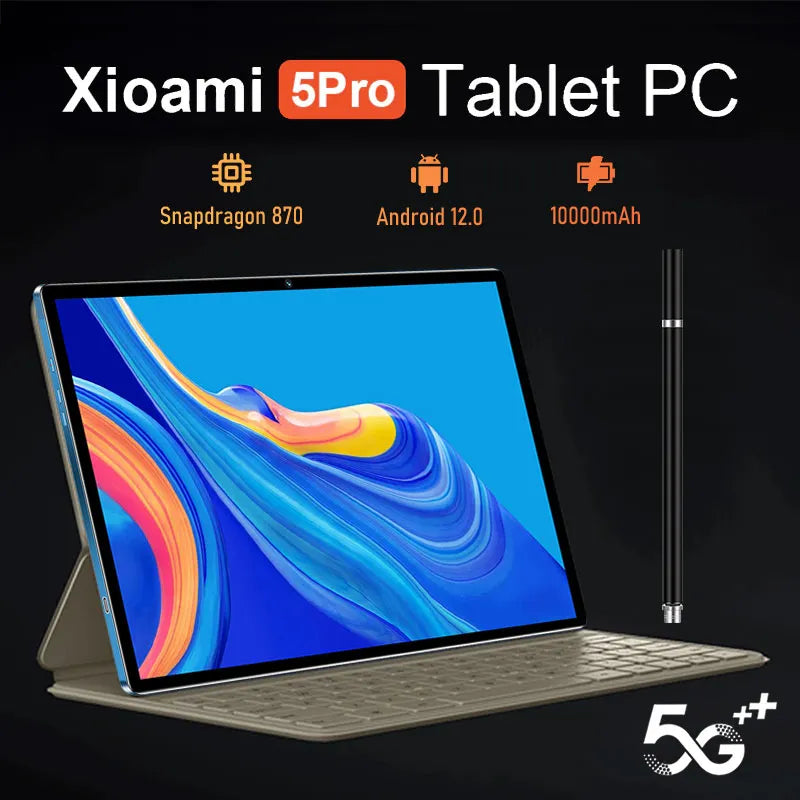 Global Version Tablets Xioami Pad 5 Pro 10.1inch HD Original Tablet  5G Wifi Android PC Tablets Google Play Tablets PC Global