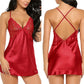 Lace Satin Nightwear Baby Doll