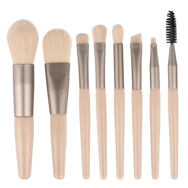 Makeup set - 8 Brushes