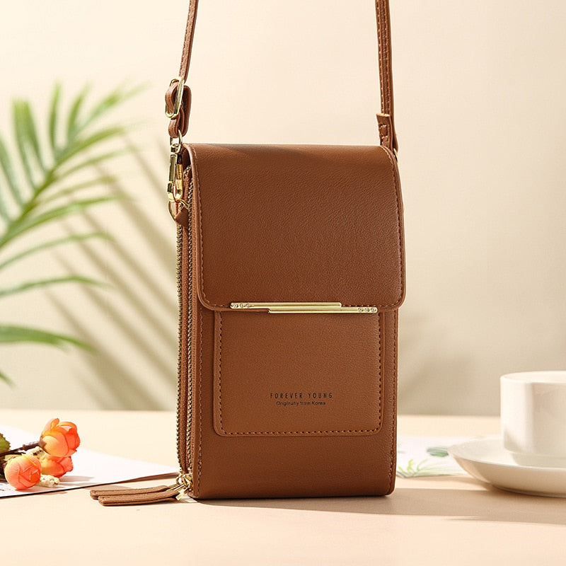 Vertical & Horizontal Mini Shoulder Cross body Leather Bag