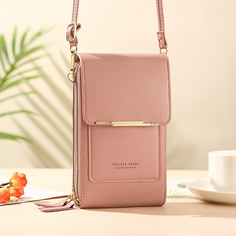 Vertical & Horizontal Mini Shoulder Cross body Leather Bag