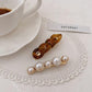 Handmade Pearls Hair Clips