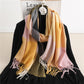 200*65cm Luxury Plaid Cashmere Long Pashmina Scarf