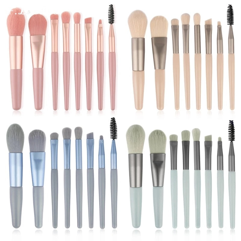 Makeup set - 8 Brushes