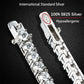 3/4mm 925 Sterling Moissanite Tennis Bracelet, GRA