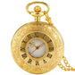 Vintage Pocket Roman Watches - Necklace Chain