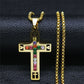 Catholic Jesus Cross Necklace