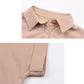 Women Spring-Summer Lapel Shirt