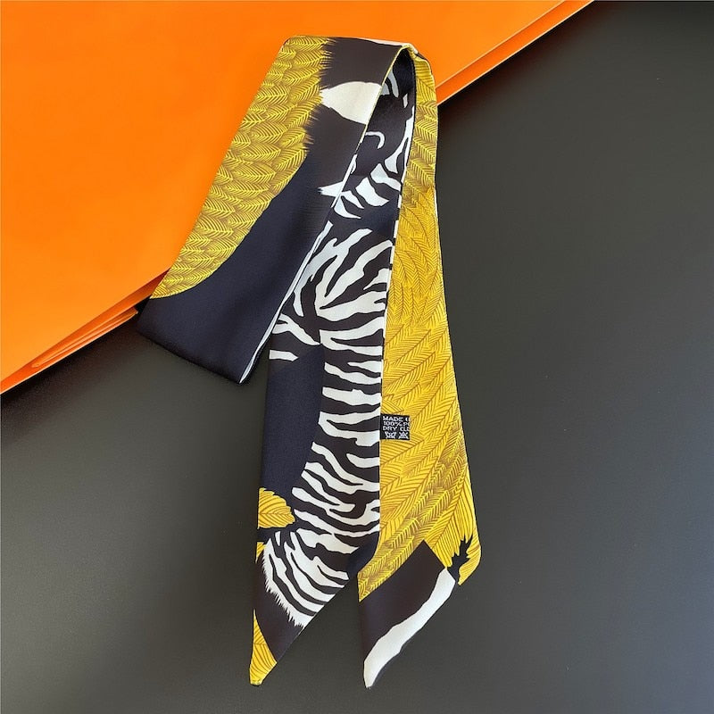 88*5cm Luxury Silk Skinny Handkerchief