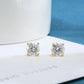 0.6-4 Carat 18K Gold 925 / Sterling Silver Moissanite Earrings