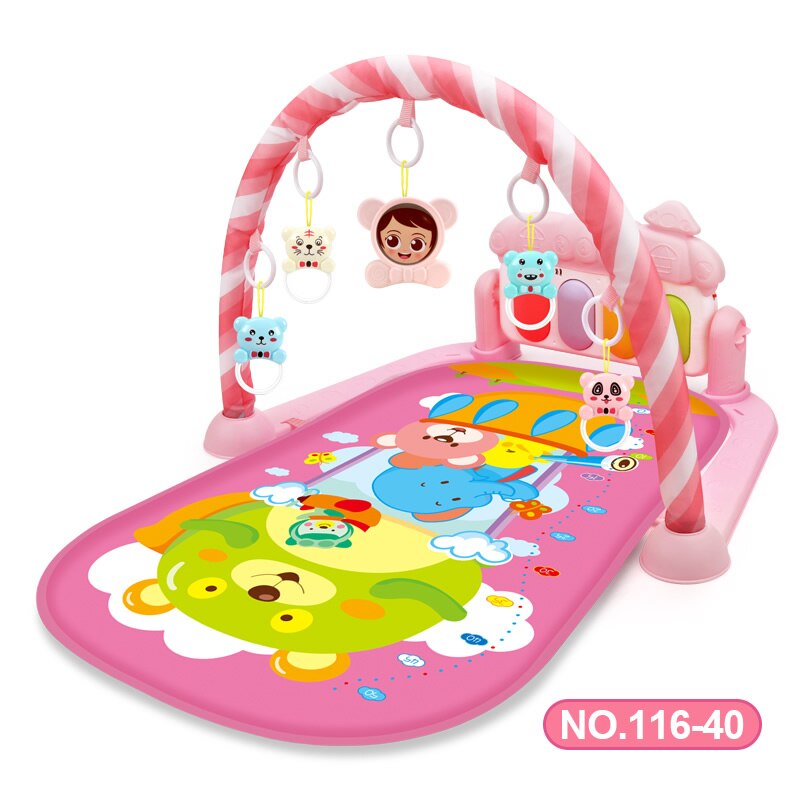 Baby Playmate Music Rack With Piano Keyboard Puzzle Carpet