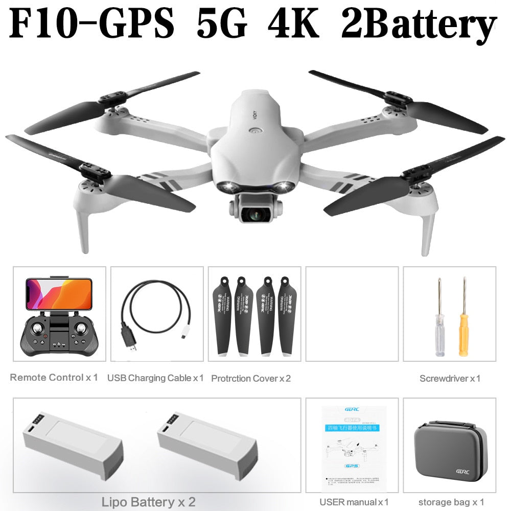 4k Professional GPS HD Dual Camera Drone