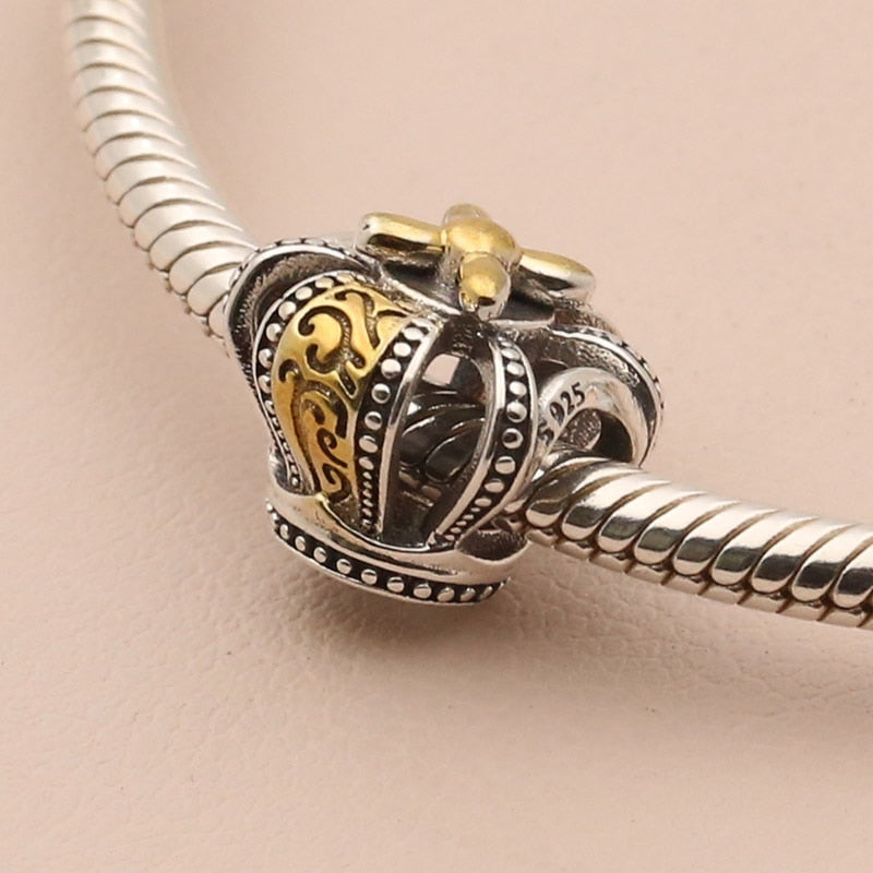 The Crown of Jerusalem Silver Bead 14k Gold Jewelry