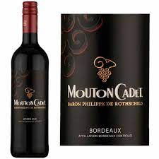 Mouton Cadet  2007 3 Bottles set - Original Wood box